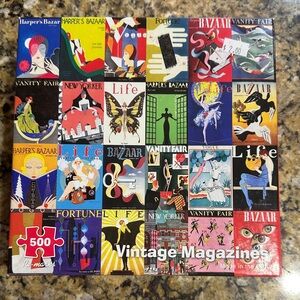Vintage Magazine Puzzle